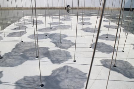 Choreography of a Cloud, Dancing Shadows Art Pavilion at the Louvre Abu Dhabi